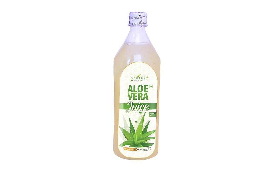 Neuherbs organic Aloe Vera Juice    Plastic Bottle  1 litre